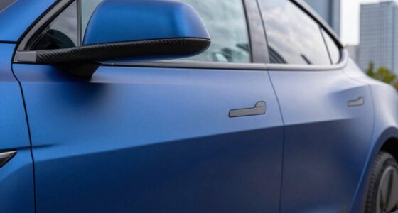 top tesla door handle wraps