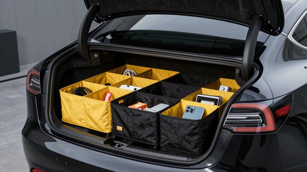 top tesla frunk organizers