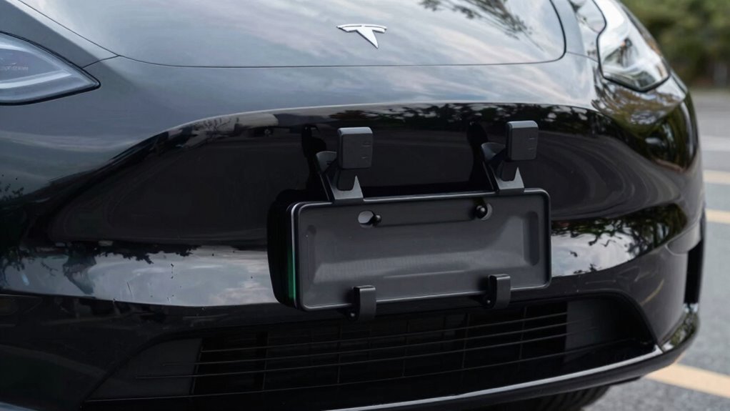 top tesla license mounts