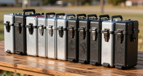 top trailer tongue tool boxes