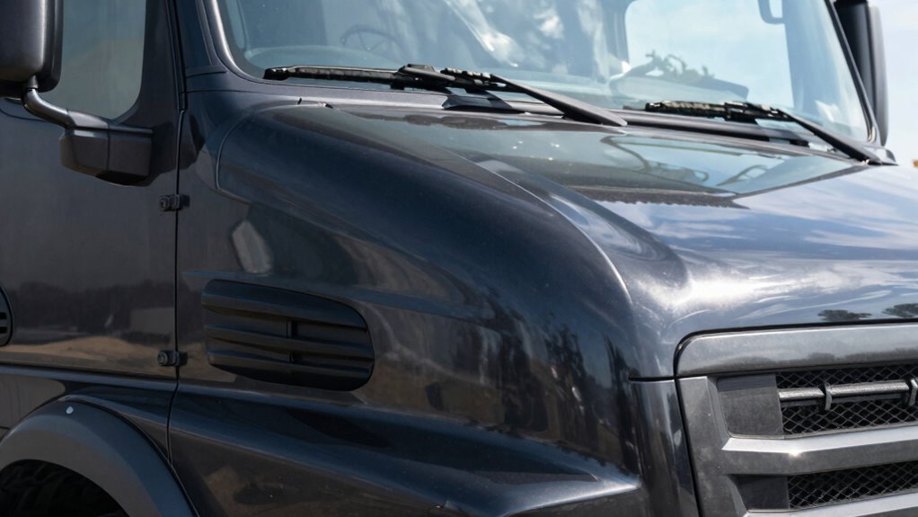 top truck hood deflector shields