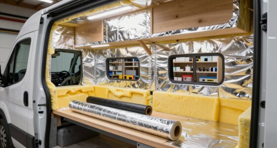 top van insulation kit list