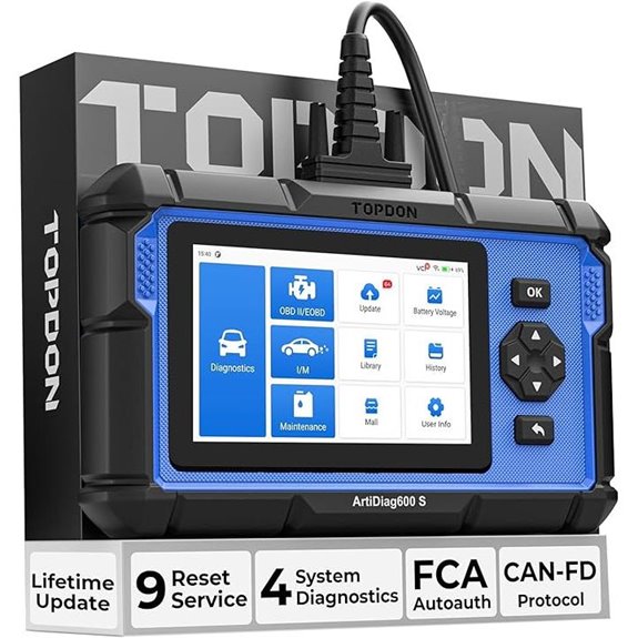 OBD2 Scanner TOPDON AD600S Code Reader & Diagnostics