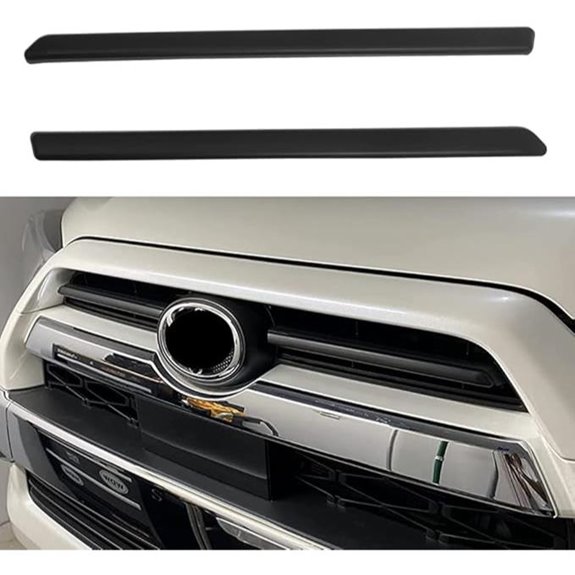 Kolya Black Front Grille Insert Cover for Toyota 4Runner