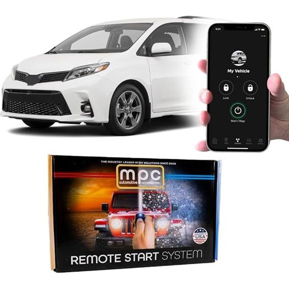 MPC Remote Start Kit for Toyota Sienna (2011-2020)