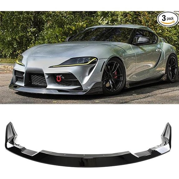 Toyota Supra A90/A91 Front Lip Spoiler (3 Pieces)