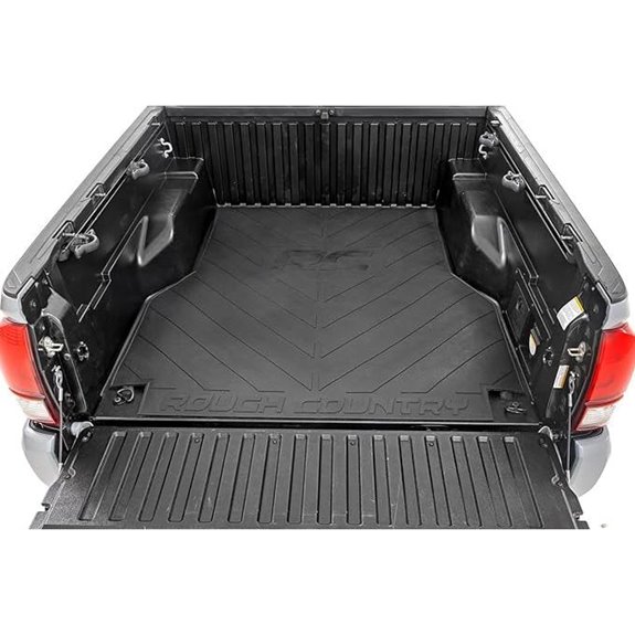 Rough Country Rubber Bed Mat for Toyota Tacoma