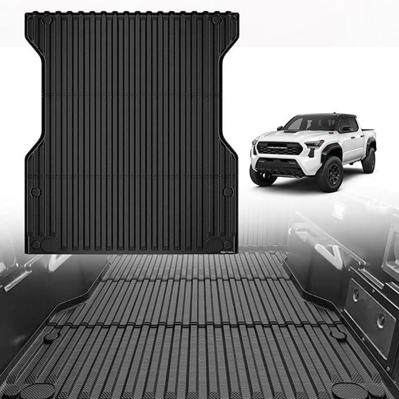 TripleAliners Truck Bed Mat for Toyota Tacoma