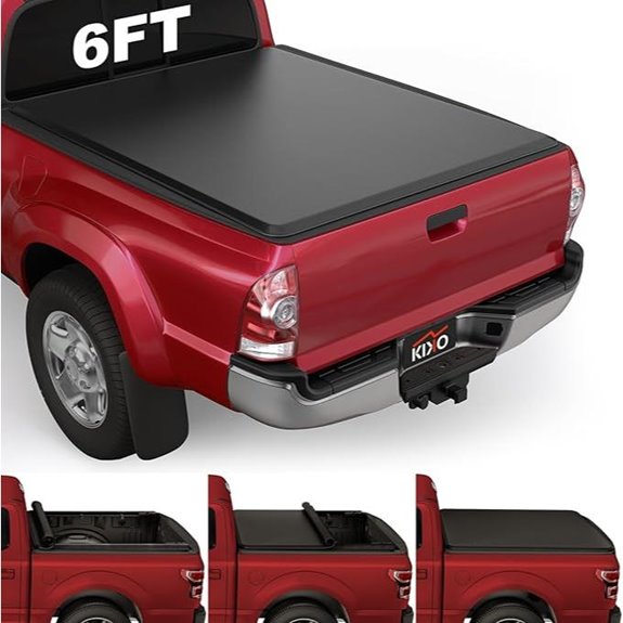 Kikito Vinyl Roll-Up Tonneau Cover for Toyota Tacoma