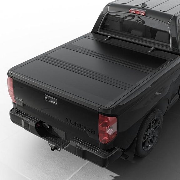 Tutel Hard Shell Flip-Up Tonneau Cover for Toyota Tundra