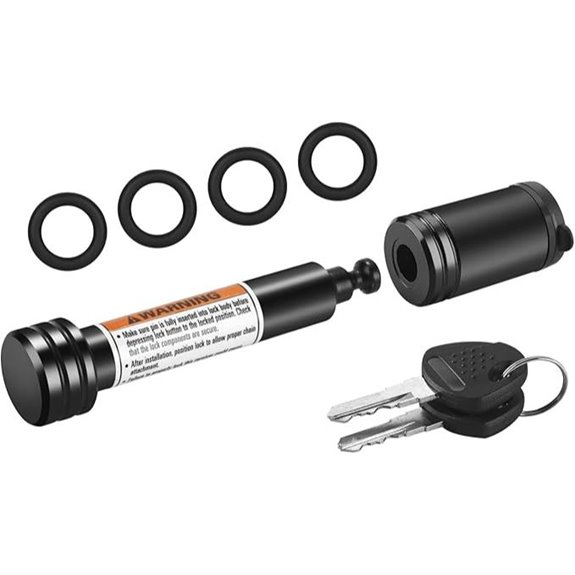 METOWARE Trailer Hitch Lock for 2