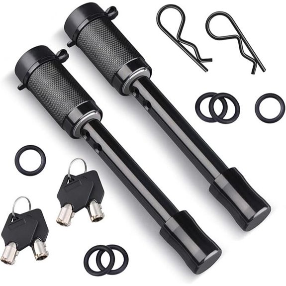 Kohree Trailer Hitch Pin Lock Set with Keys