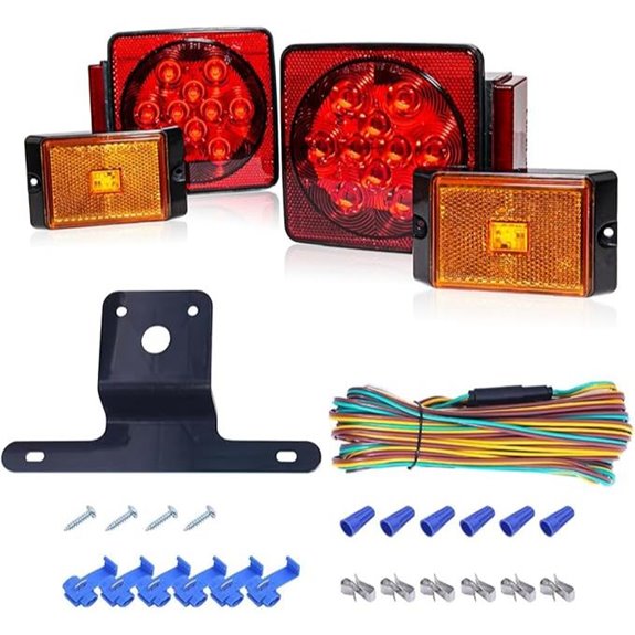 MAXXHAUL 70205 Trailer LED Light Kit (12V Waterproof)
