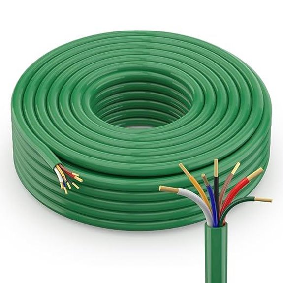 25FT 7-Way Trailer Wire with Color-Coded Conductors