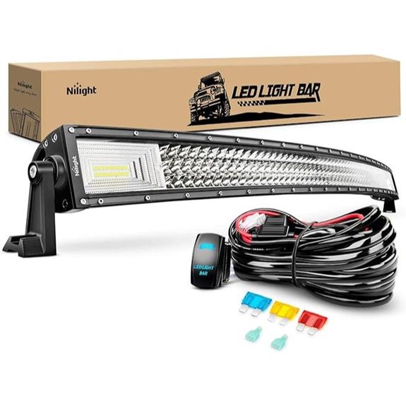 Nilight 52 Triple Row LED Light Bar Kit