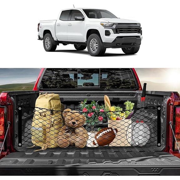Karltys Truck Bed Cargo Net for Chevy Colorado/GMC Canyon