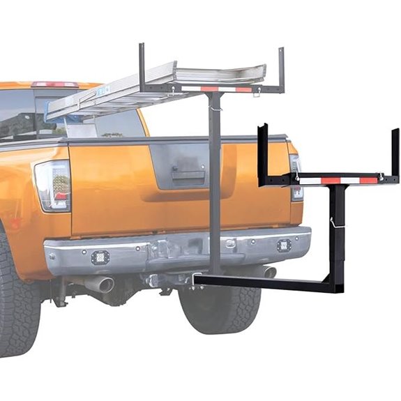 Truck Bed Extender with Kayak and Canoe Rack