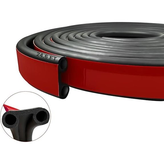 Rubber Weather Tailgate Seal Strip for Trucks