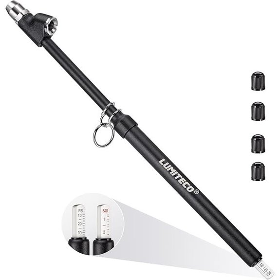 Dual Head Tire Pressure Gauge for Trucks and Vehicles