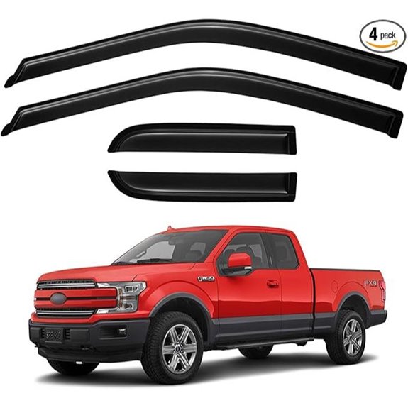 Ford F150/F250/F350/F450 Window Visors (2015-2024)