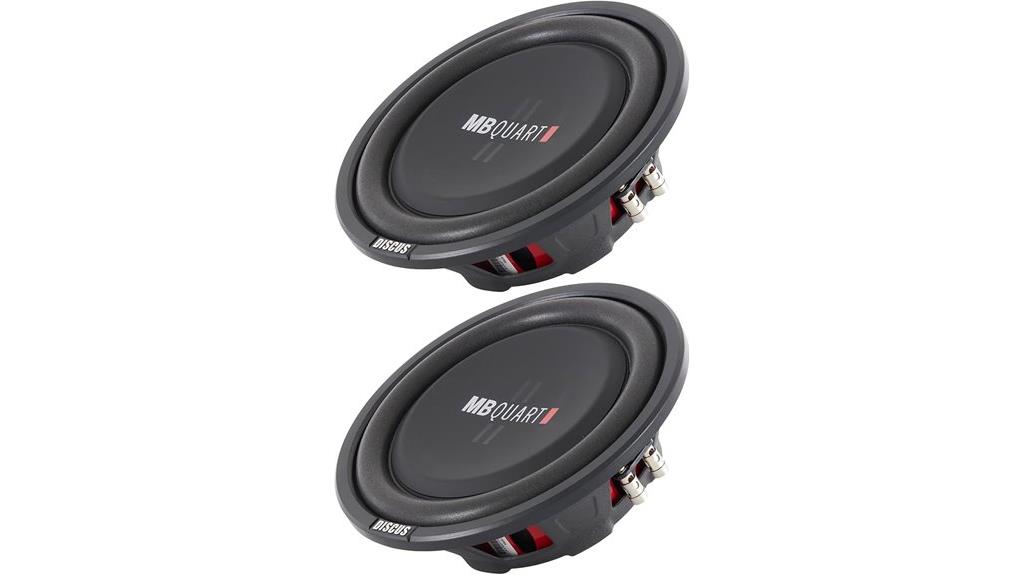 two megawatt shallow subwoofers