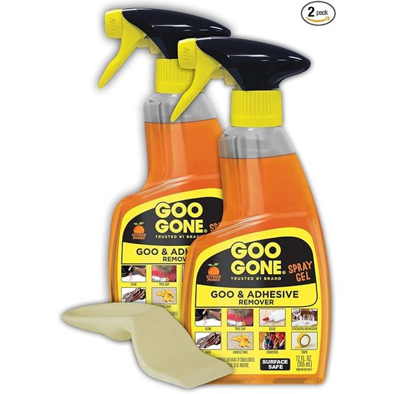 Goo Gone Adhesive Remover Spray Gel (2 Pack)