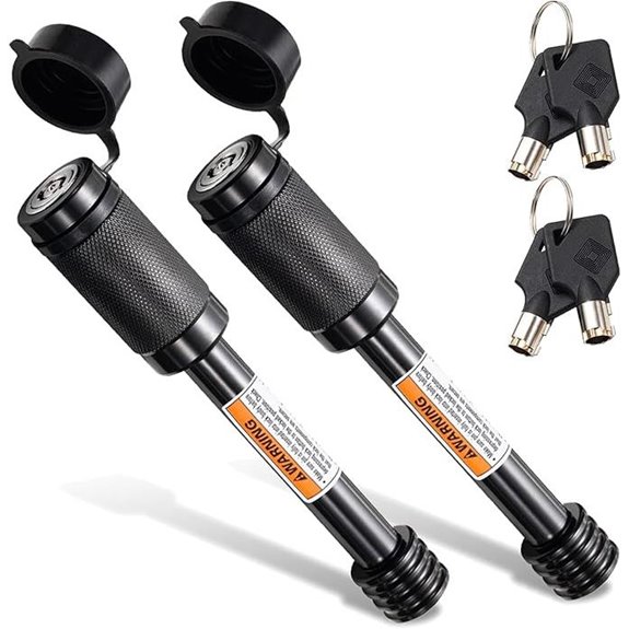 CZC AUTO Hitch Receiver Lock (2-Pack)