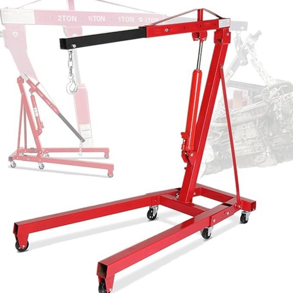 2 Ton Folding Hydraulic Engine Hoist