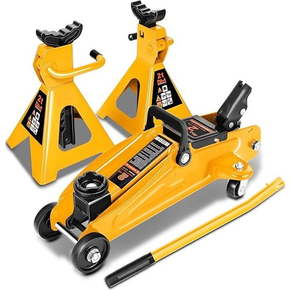 PM Performotor 2-Ton Hydraulic Floor Jack & Stands