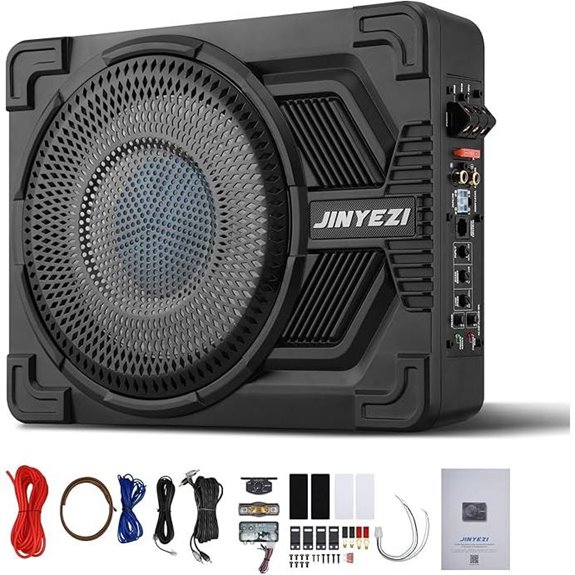 10 1200W Under Seat Subwoofer with Amp