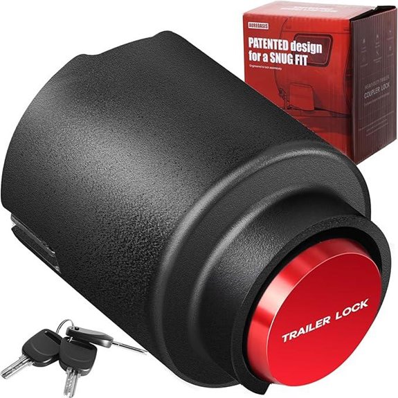 Universal Trailer Lock for 1-7/8