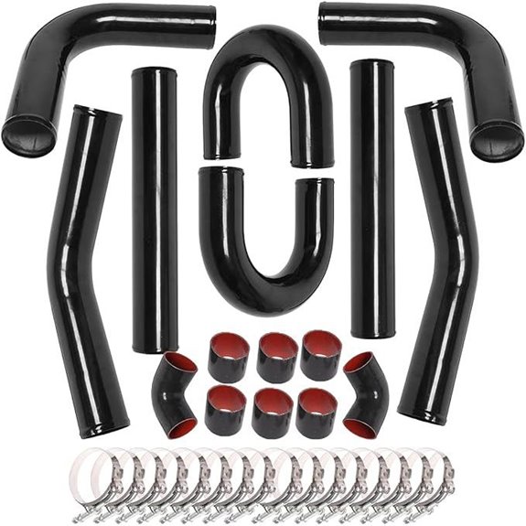 Universal 2.5 Intercooler Pipe Kit with Hoses