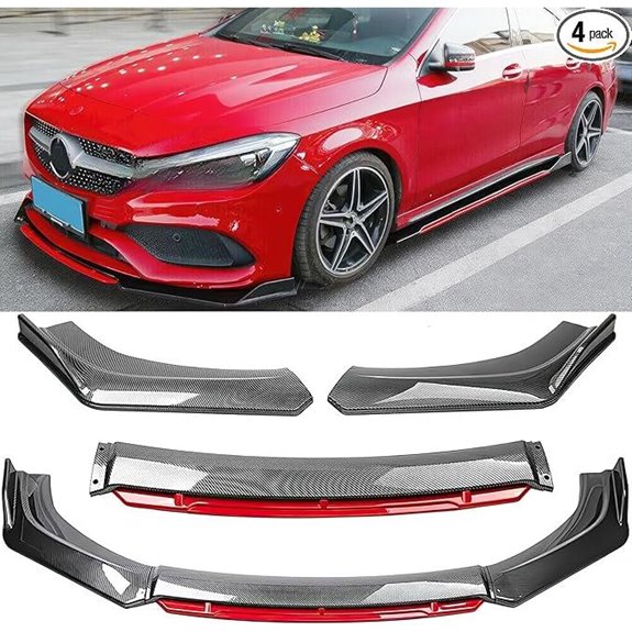 Universal Car Bumper Lip Splitter Kit for Multiple Models