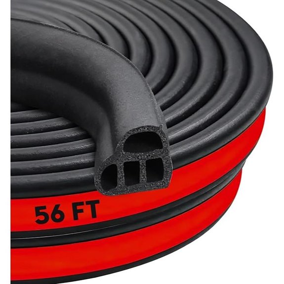 Storystore 56FT Universal Car Weather Stripping Seal