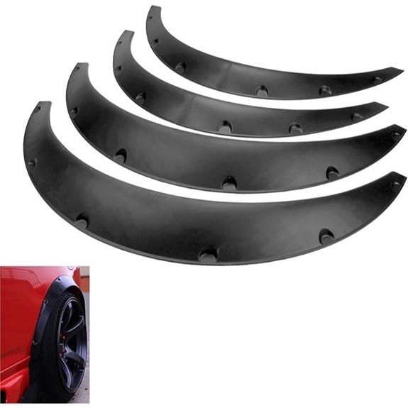 BLACKHORSE-RACING Universal Fender Flares (4pcs)