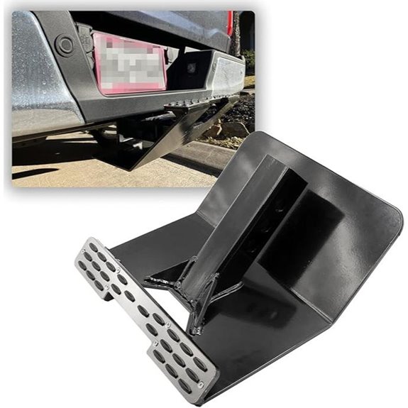 LOSTAR Black Universal Hitch Skid 4-in-1 tool Fits Most 2 Receivers