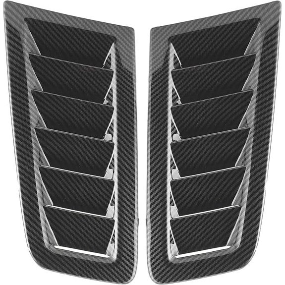 Universal Car Hood Vent Scoop Kit (2 pcs)