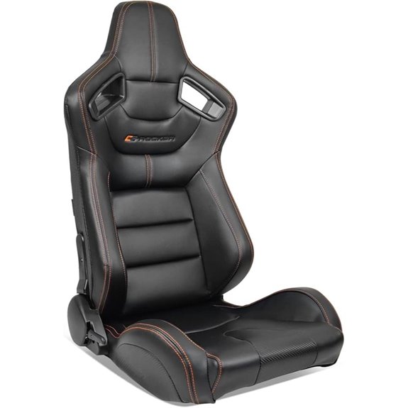 IKON Motorsport Universal Racing Seat with Dual Sliders