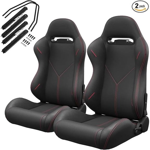 Universal Racing Seats with Dual Sliders (VR016)