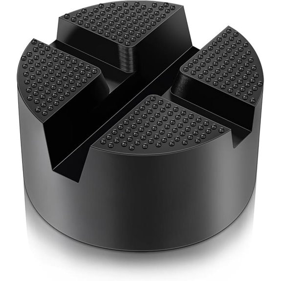 DEDC Universal Rubber Jack Pad for Car Frame Protection
