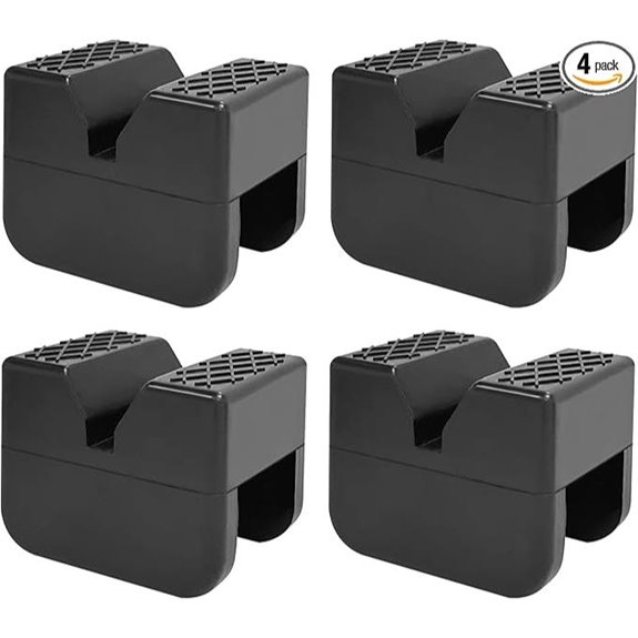 TONDA Universal Rubber Jack Pad Set (4 Pack)