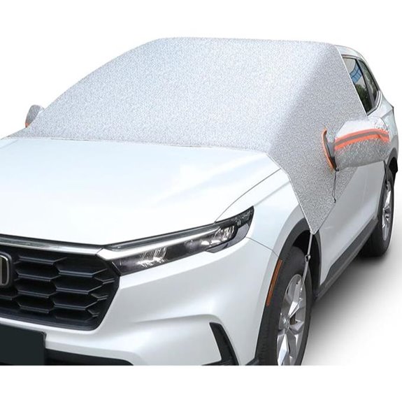 Universal Car Windshield Cover with Mirror Covers