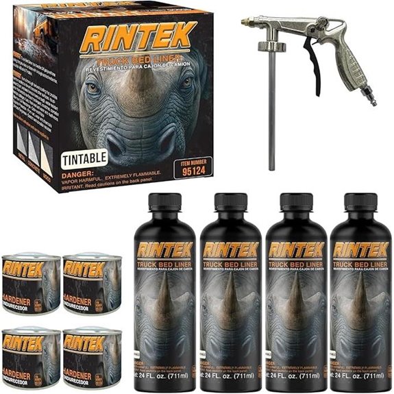 LAUCO Rintek Urethane Spray Bedliner Coating (1 Gallon)