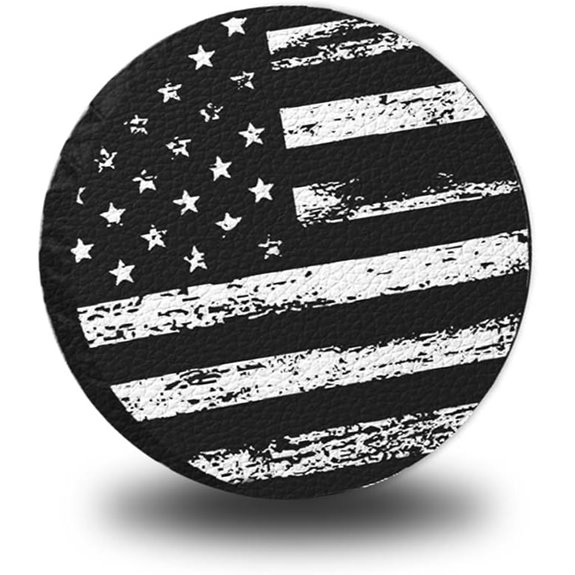 USA Flag Spare Tire Cover (15