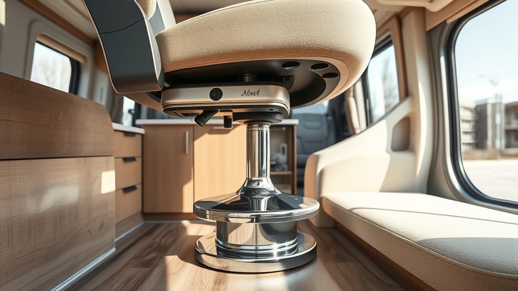 van swivel seat considerations