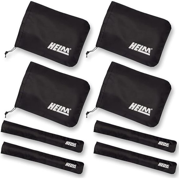 HELM 2 Pack Vehicle Mirror & Wiper Covers