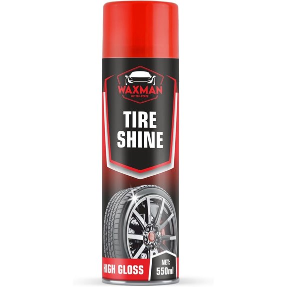 Tire Shine Spray for Cars Trucks & Motorcycles