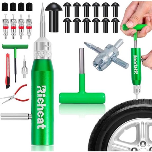 Richcat Tubeless Tire Repair Kit for Vehicles
