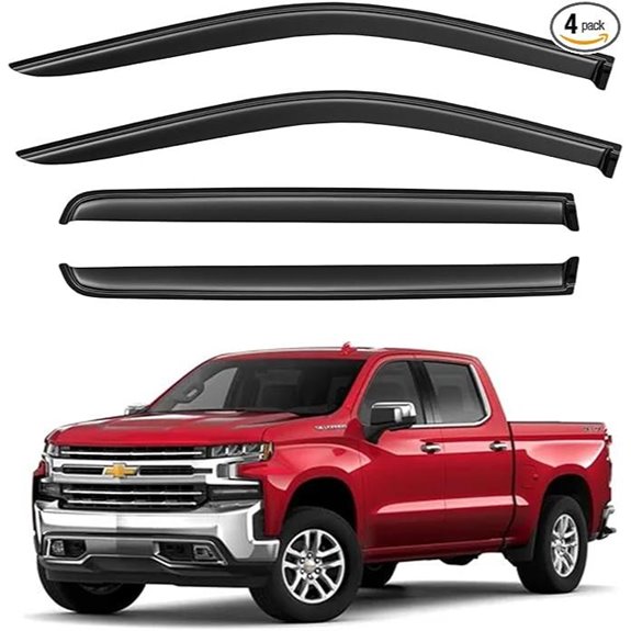 Chevy Silverado/GMC Sierra Window Visors (2019-2026)