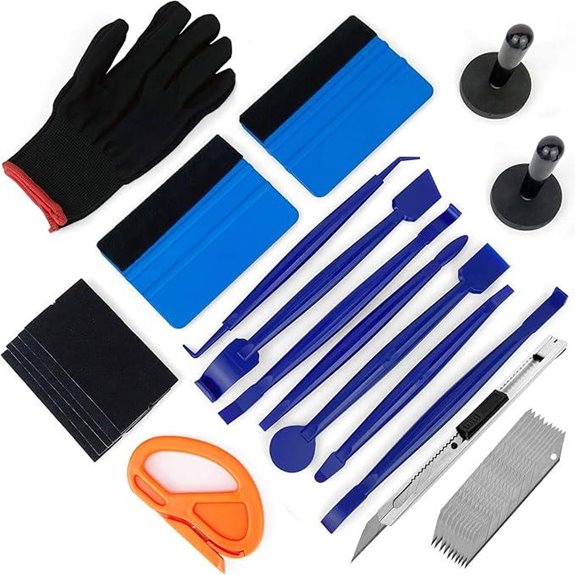 Vehicle Vinyl Wrap Installation Tools Kit